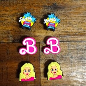6 Unbranded Barbie Croc Charms